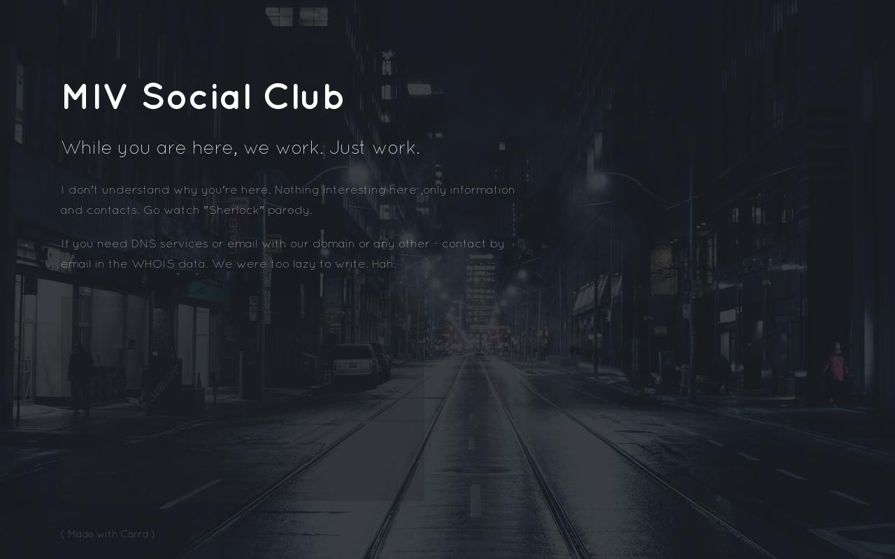 Carrd profile picture for @social